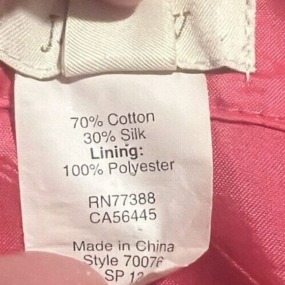 J.CREW Pink Strapless Spring Summer Party Going Out Dress With Pockets Size 4 - Picture 7 of 8